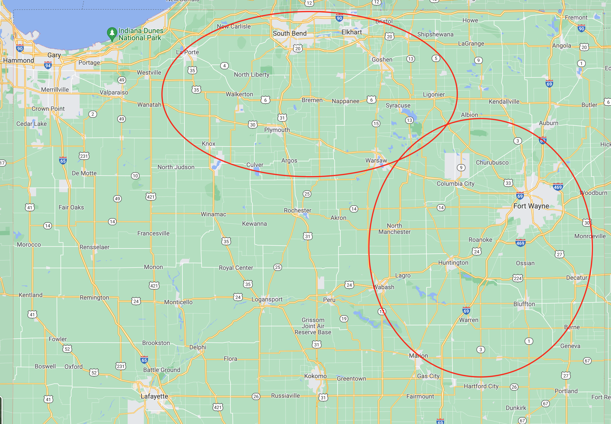 VacMan Dryer Vent Cleaning Coverage Area